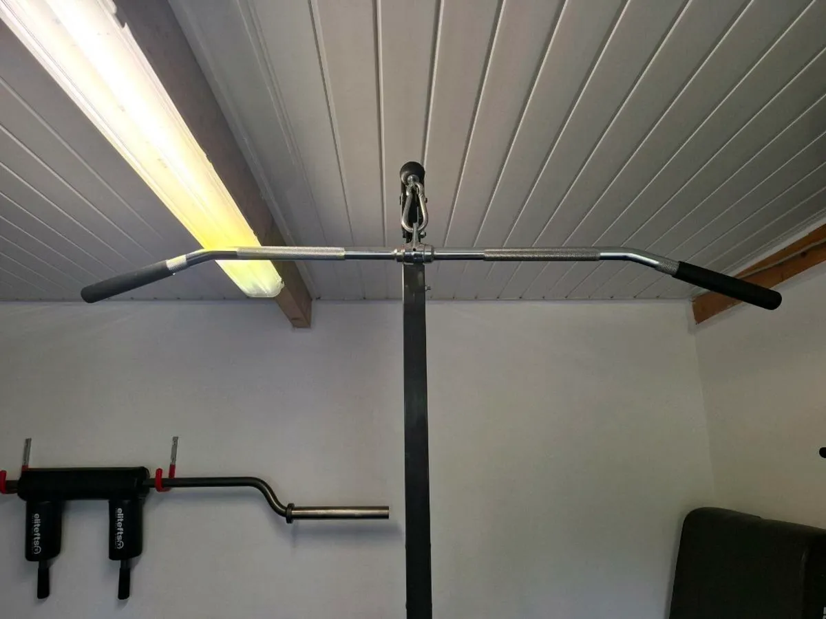 💪 Ironmaster Lat Pulldown & Low Row Cable Tower – - Image 3
