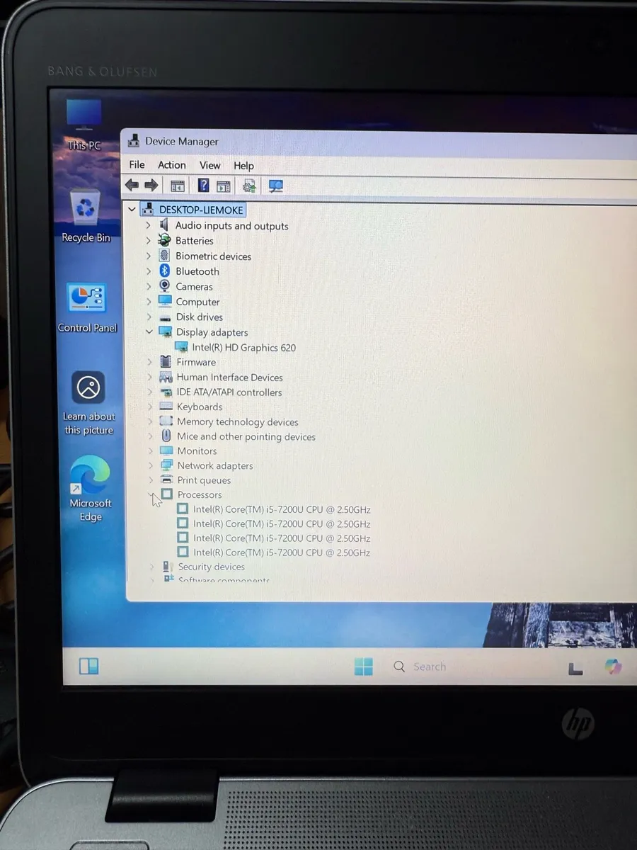 HP laptop i5 pro 16-256 win 11 - Image 3