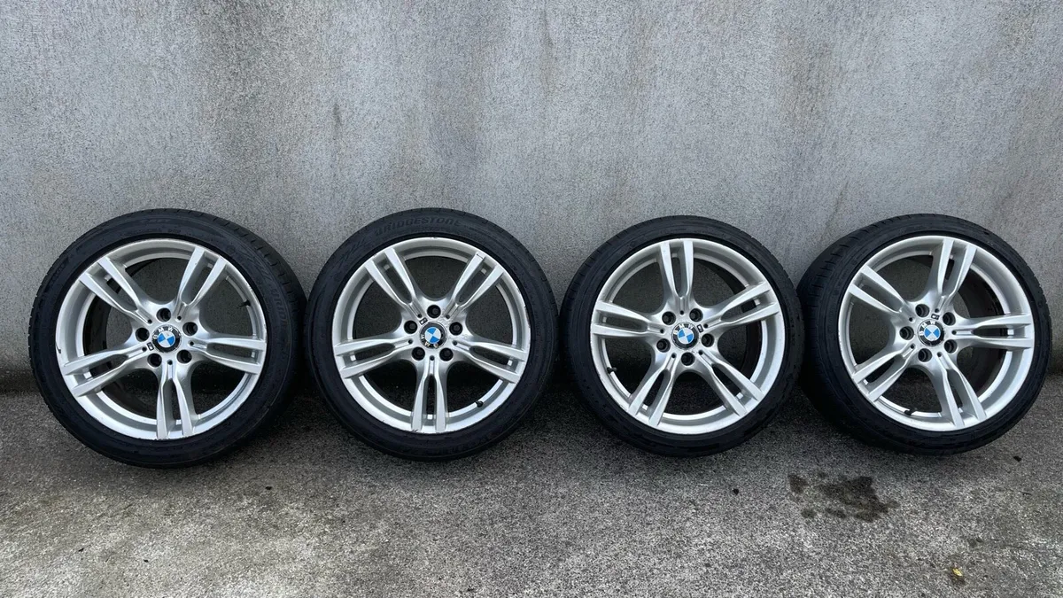 18” BMW M-Sport Alloy Wheels - Bridgestone Tyres - Image 1