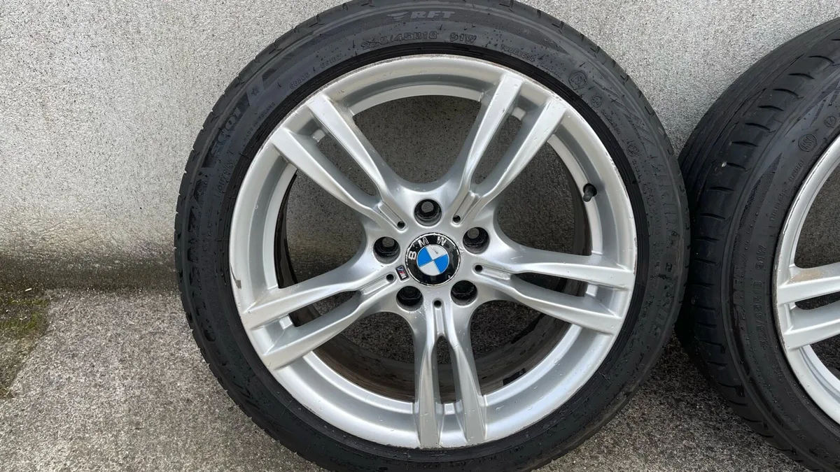 18” BMW M-Sport Alloy Wheels - Bridgestone Tyres - Image 2