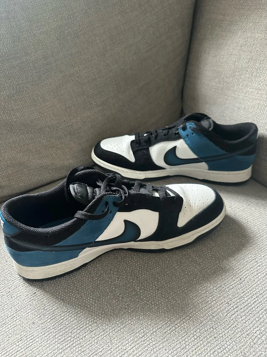 Nike Dunk Low Summit White and Industrial Blue - Image 3