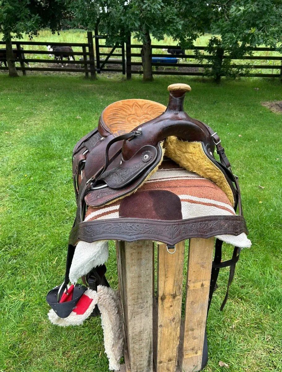 Western Saddle - Image 4