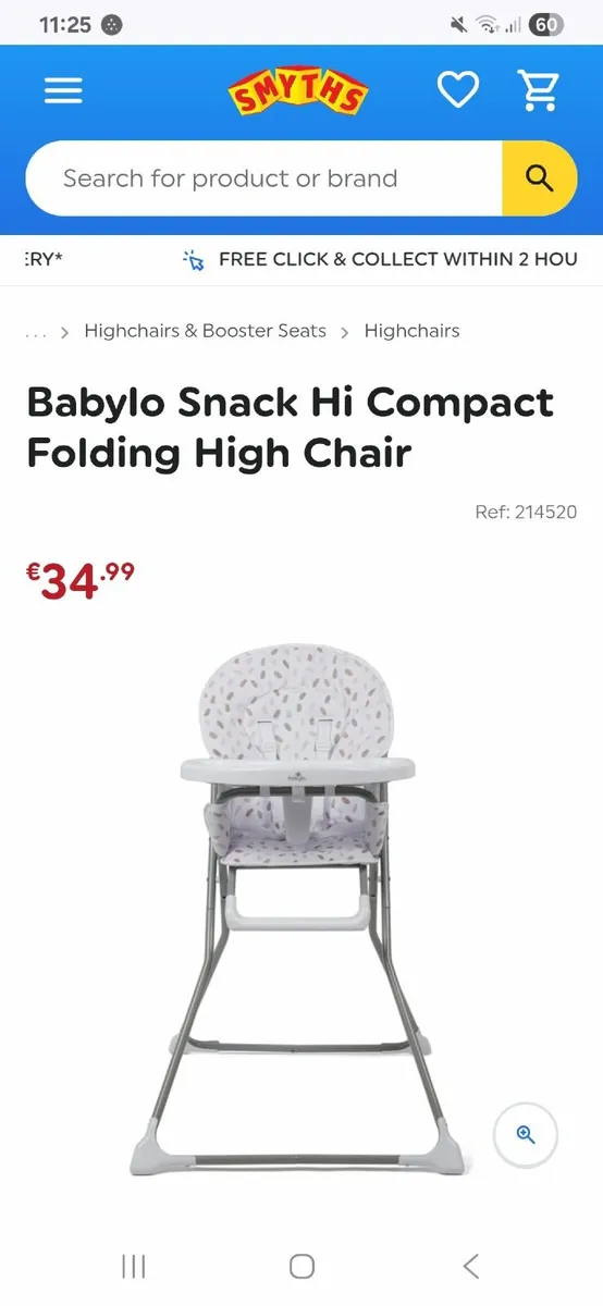Babylo highchair - Image 1