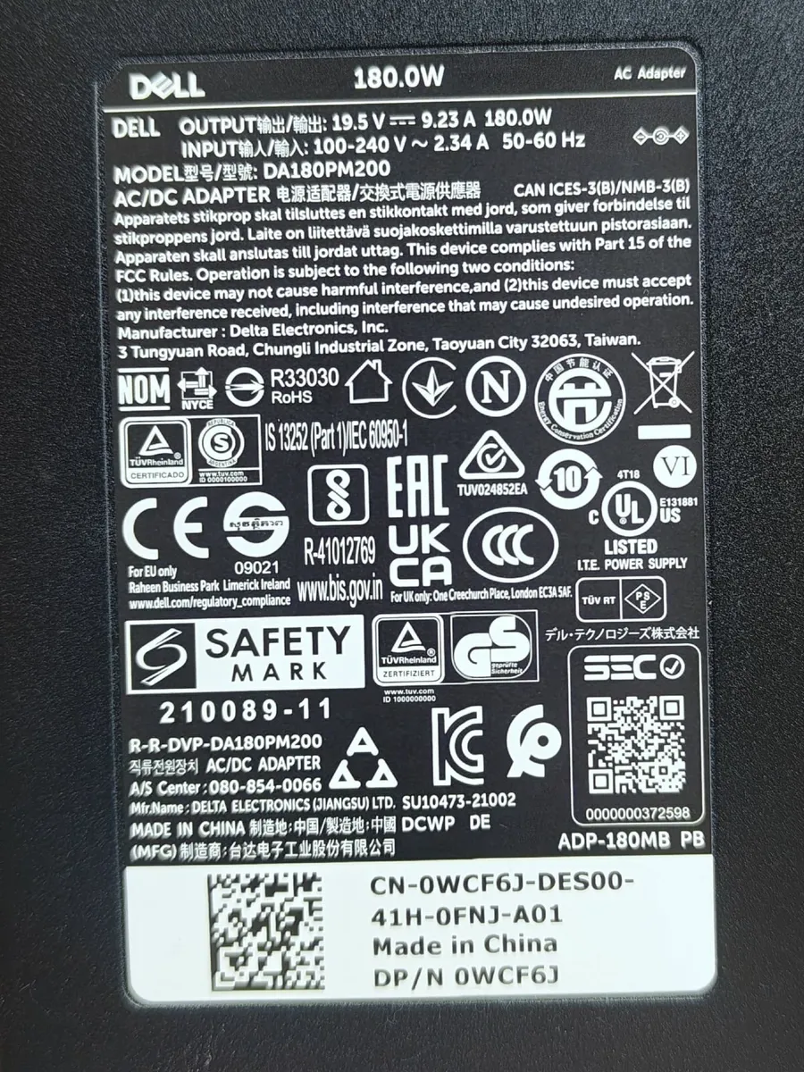 Dell Docking Station WD19S (180W) - Image 4