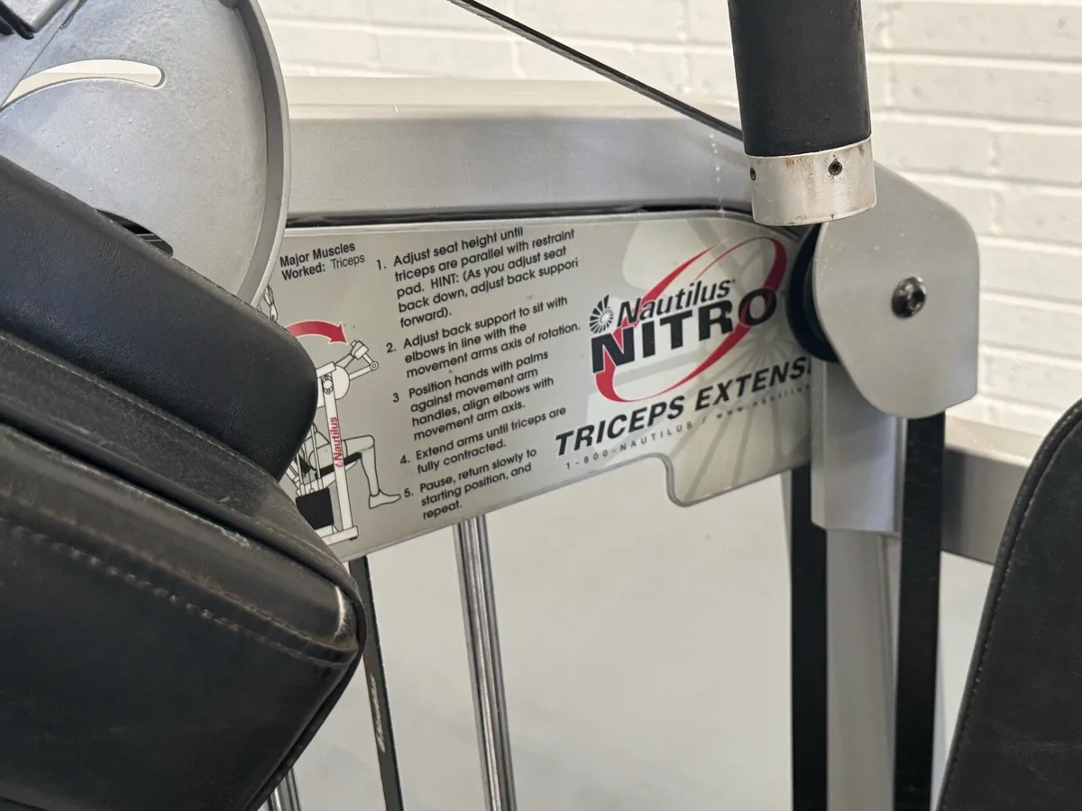 Nautilus nitro tricep extension - Image 2