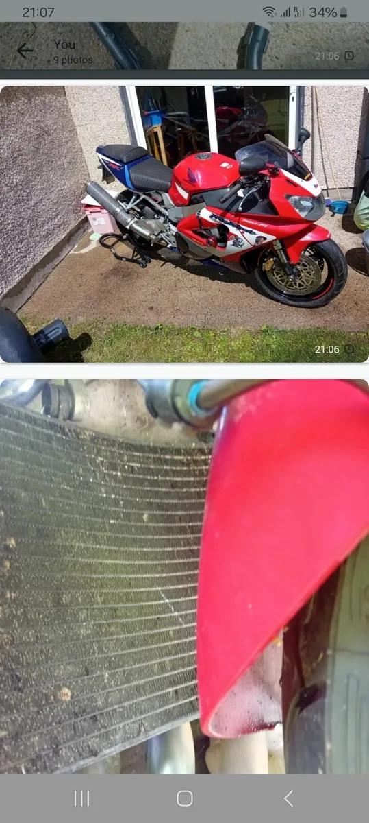 Honda fireblade 929 2001 - Image 2