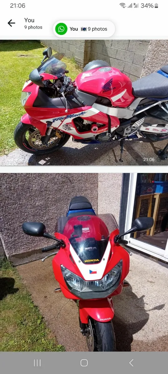 Honda fireblade 929 2001 - Image 4