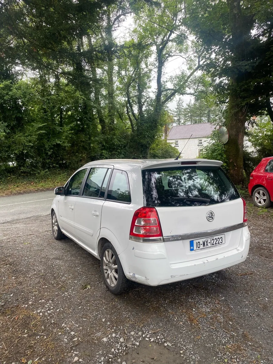 2010 vauxhall/opel zafira 7 seater - Image 2