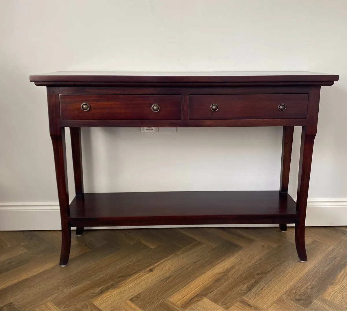 Mahogany hall / console table - Image 1