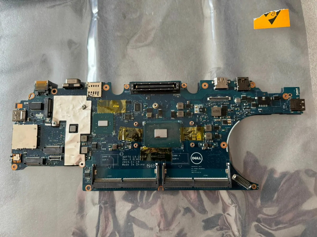 Motherboard Dell Latitude E5470 i7  LA-C831P - Image 1