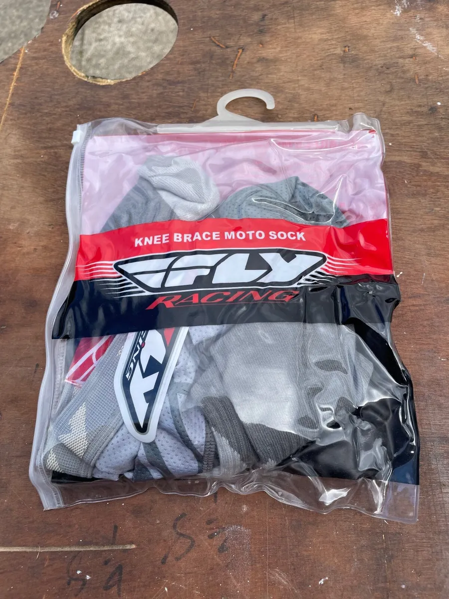 Motocross New Fly Knee Brace Socks - Image 1
