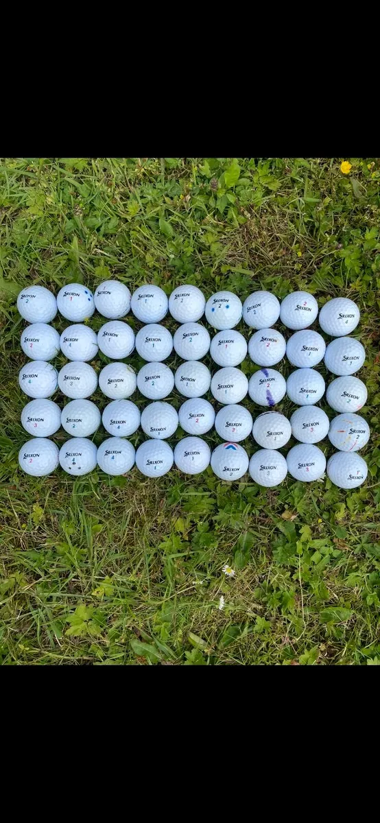 50 srixion golf balls for €35