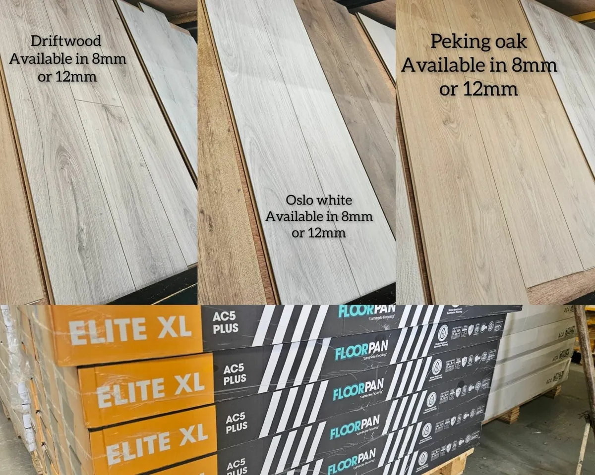 AC5 Laminated Click Flooring 12mm Matte Finish  - - Image 1