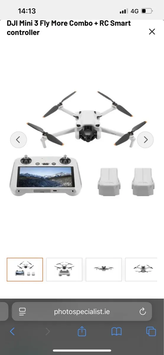 DJI Mini 3 Fly More Combo with RC - Image 1