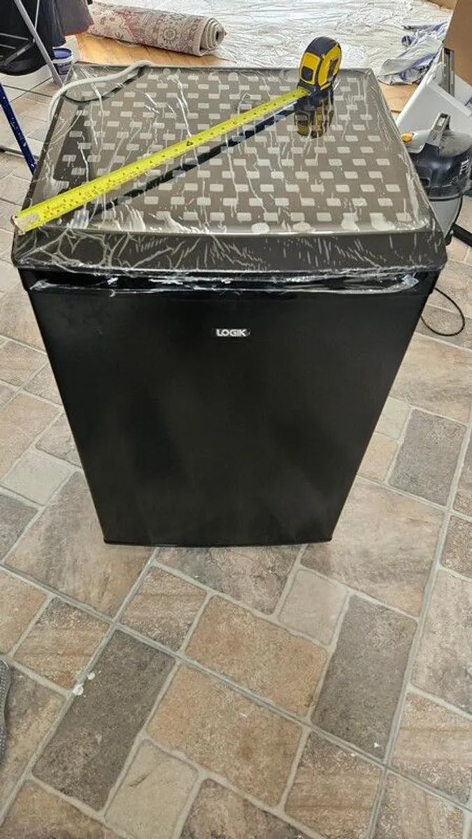 New Fridge. Just out of box, LOGIK LUL55B23 Undercounter Fridge - Black - Image 1