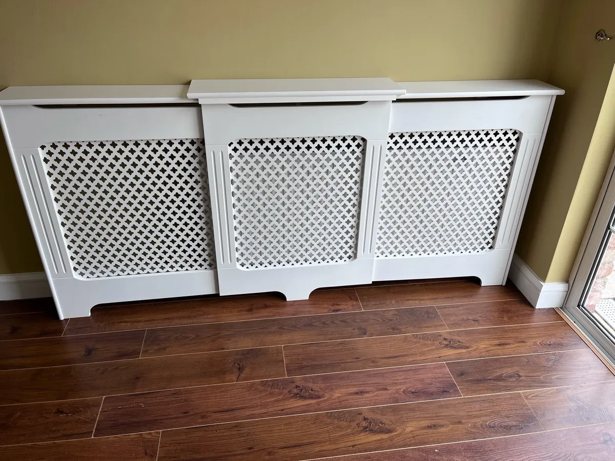 Radiator cover (white) - Image 1