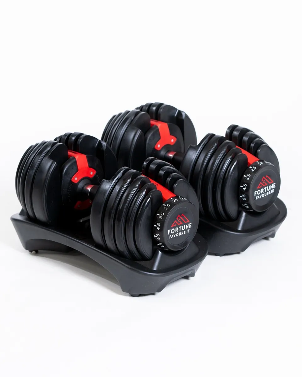 Adjustable Dubbells | 24kg - Image 3
