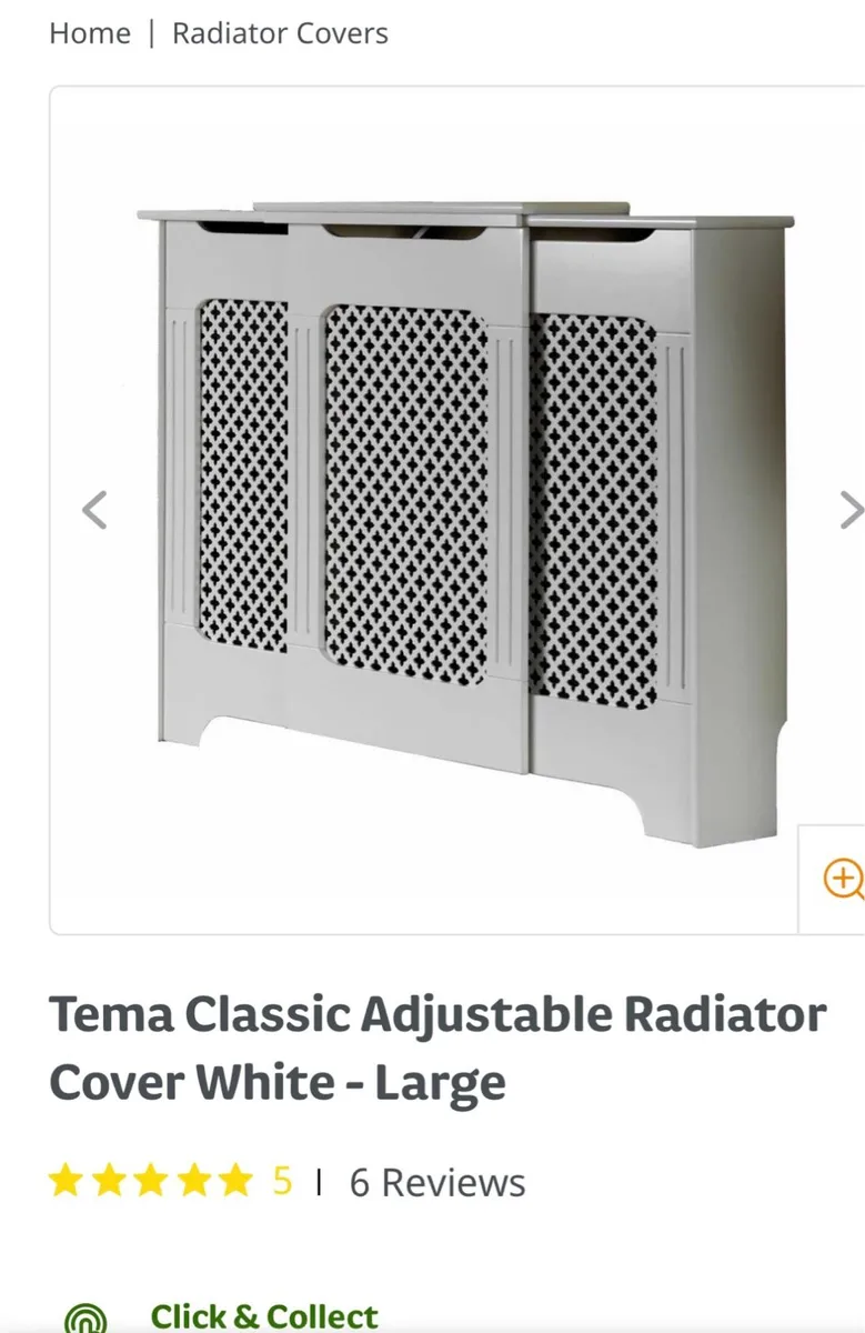 Radiator cover (white) - Image 3