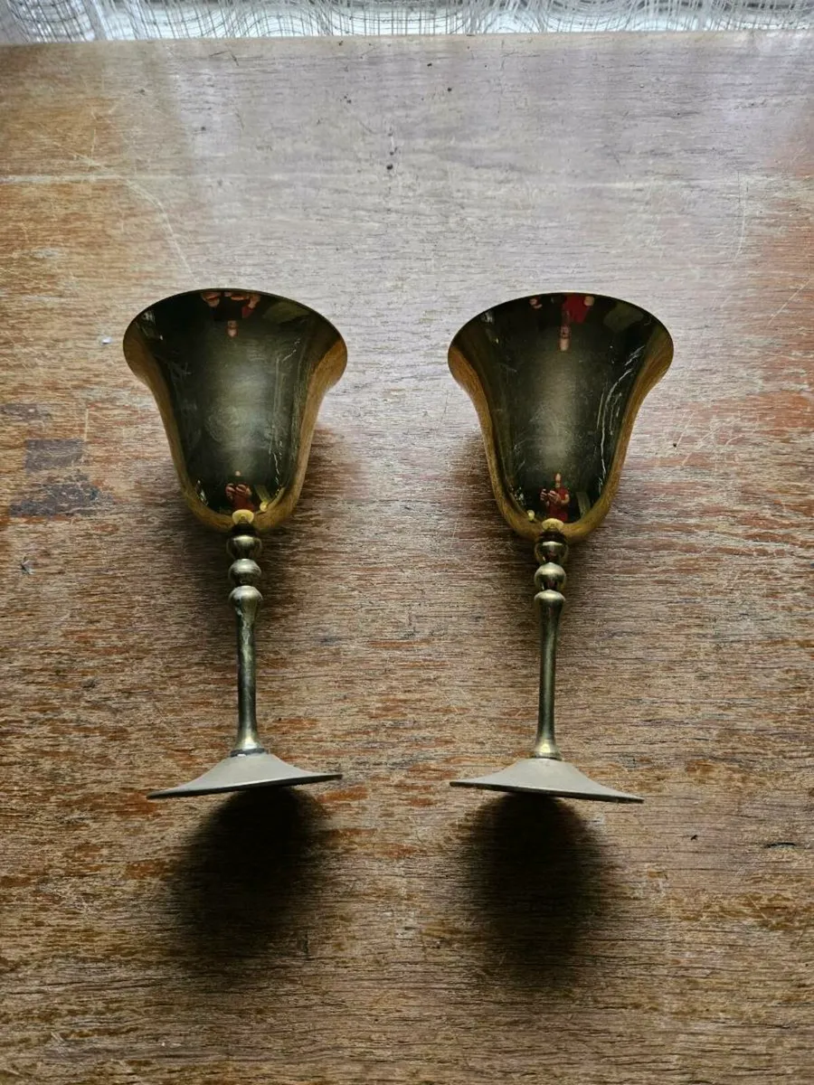 Vintage Vrass Goblets - Image 4