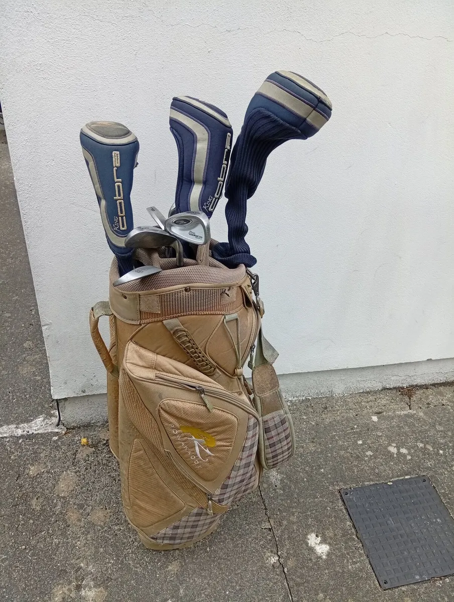 Left handed Cobra King Golf clubs - Image 4