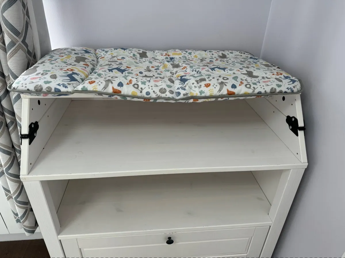 Changing table IKEA and changing mat Mamas&Papas - Image 2