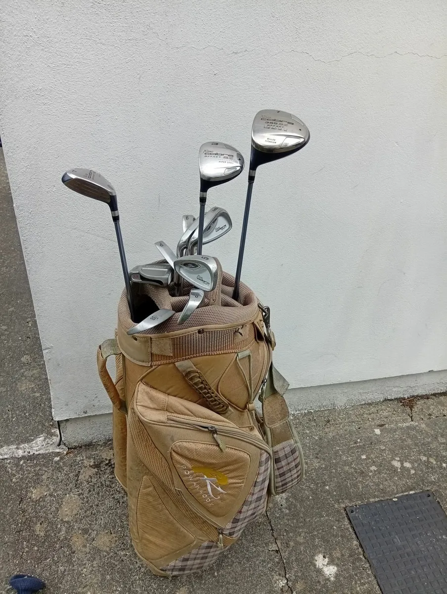 Left handed Cobra King Golf clubs - Image 3