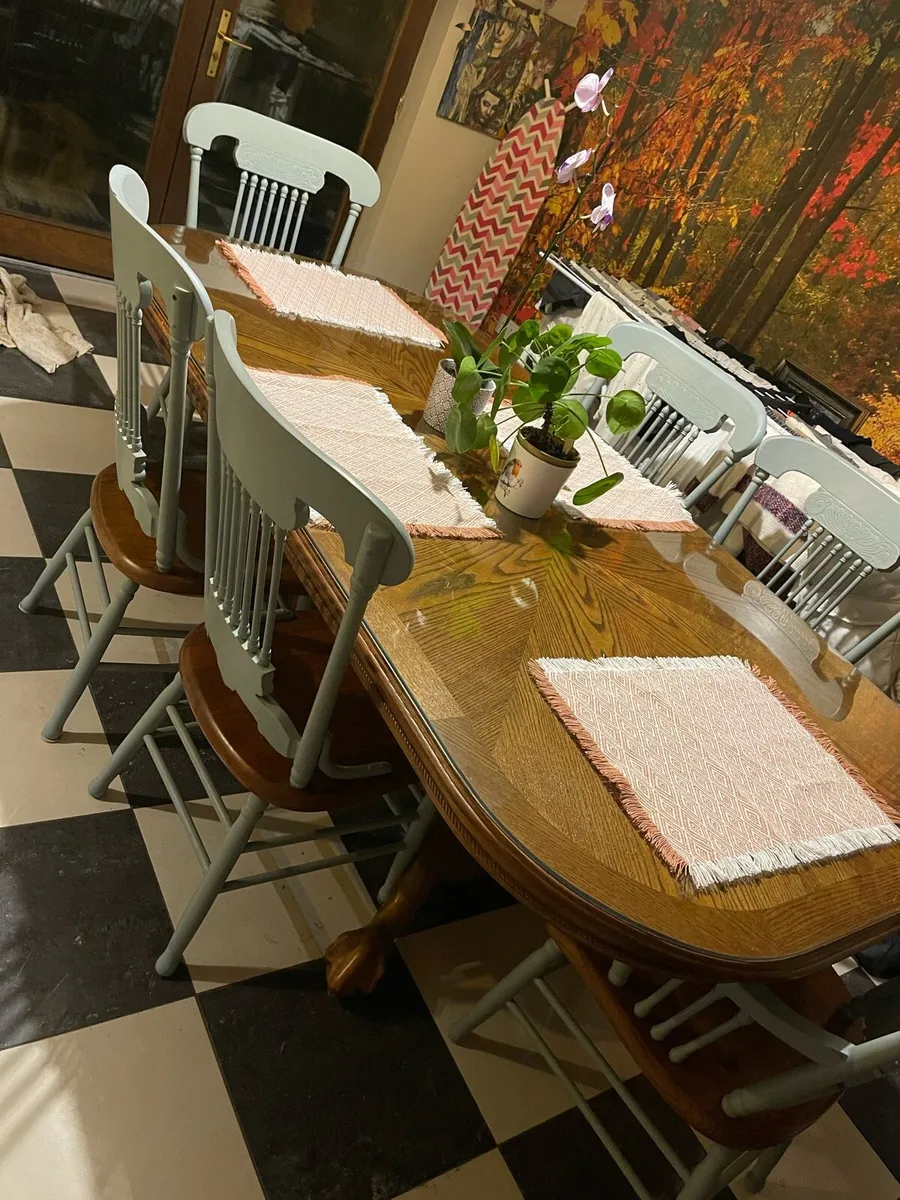 Table and chairs