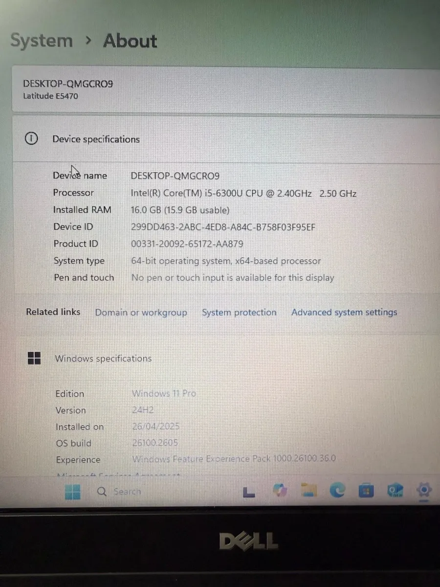Dell latitude i5 pro 16gb 512 ssd win 11 - Image 4