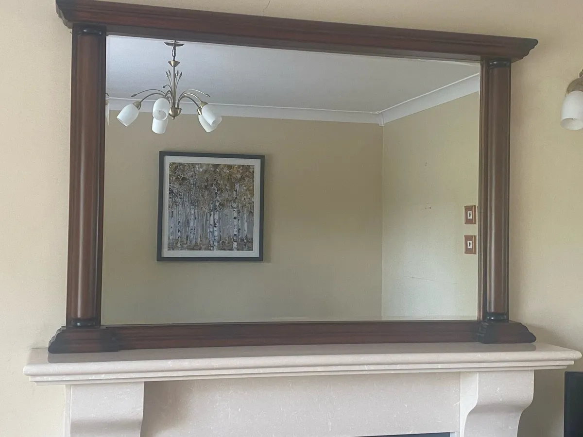 Overmantel mirror - Image 1
