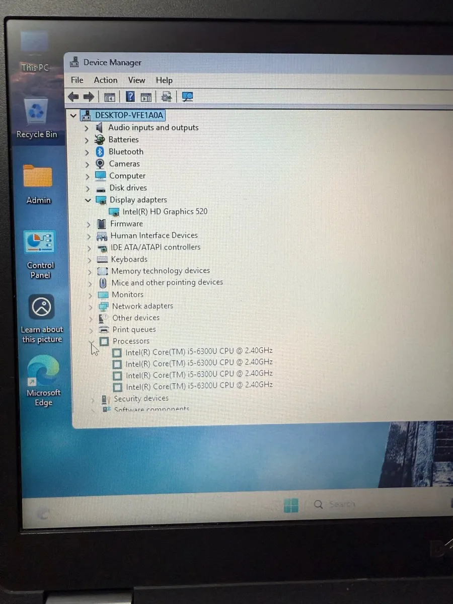Dell laptop i5 pro 16-512 win 11 - Image 3