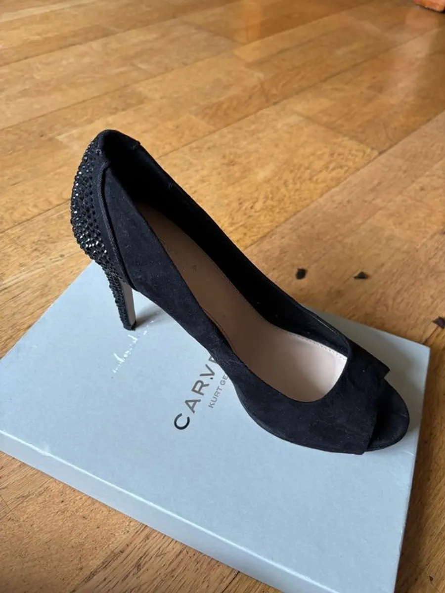 Fabulous Black Carvela Shoes - Image 4