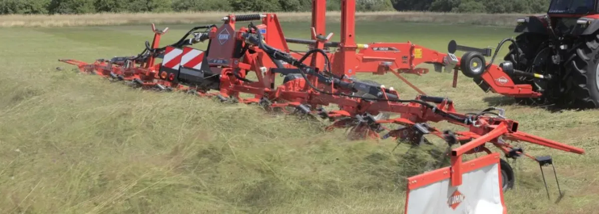 KUHN GF10803 TEDDER, NEW 0% - Image 1