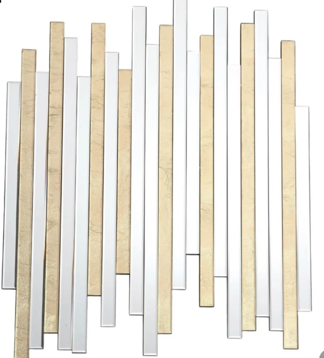 Flat wall mirror x2