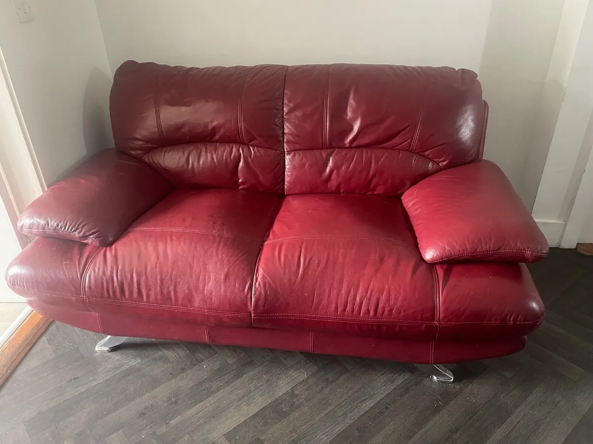 Leather sofa - Image 2