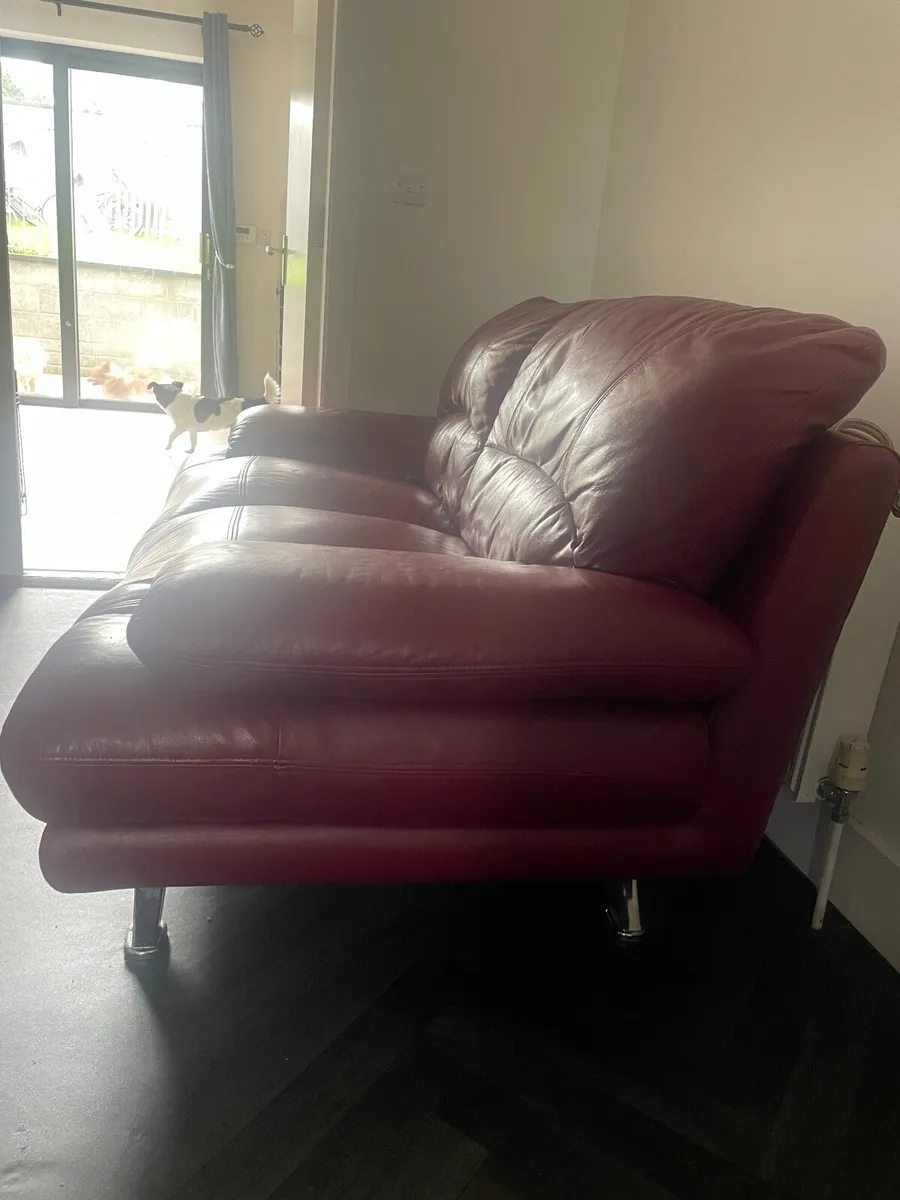 Leather sofa - Image 3