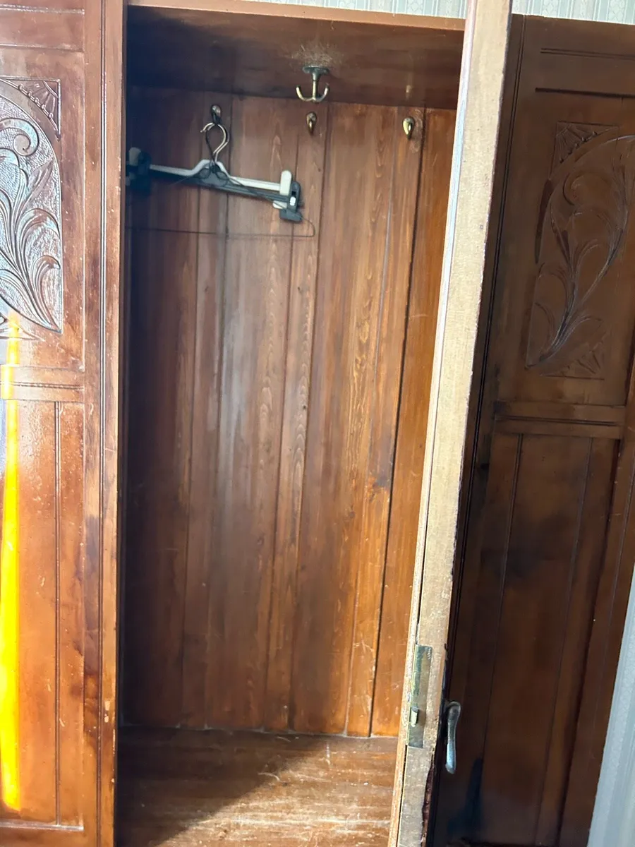 Antique Wardrobe - Image 4
