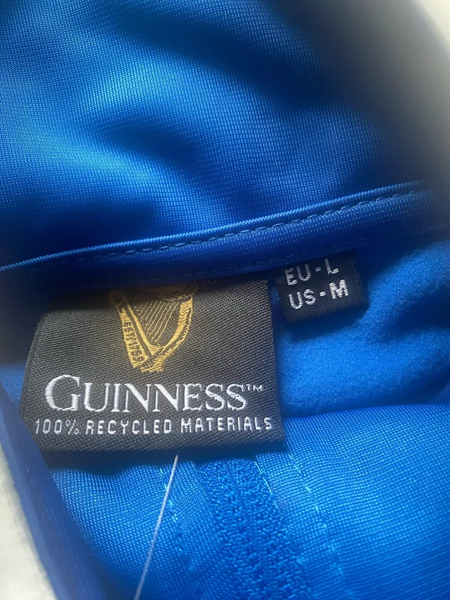 Retro Blue Guinness Zip Up - Image 4