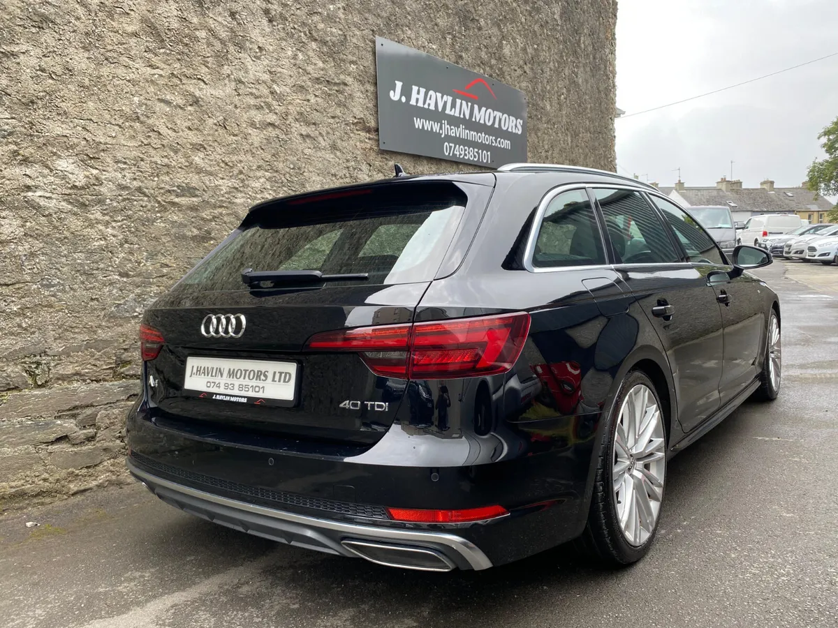 Mar 2019 Audi A4 S-Line 40 TDi 190 Avant Auto - Image 3