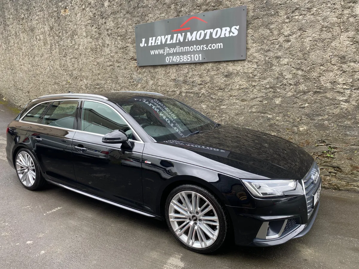Mar 2019 Audi A4 S-Line 40 TDi 190 Avant Auto - Image 1