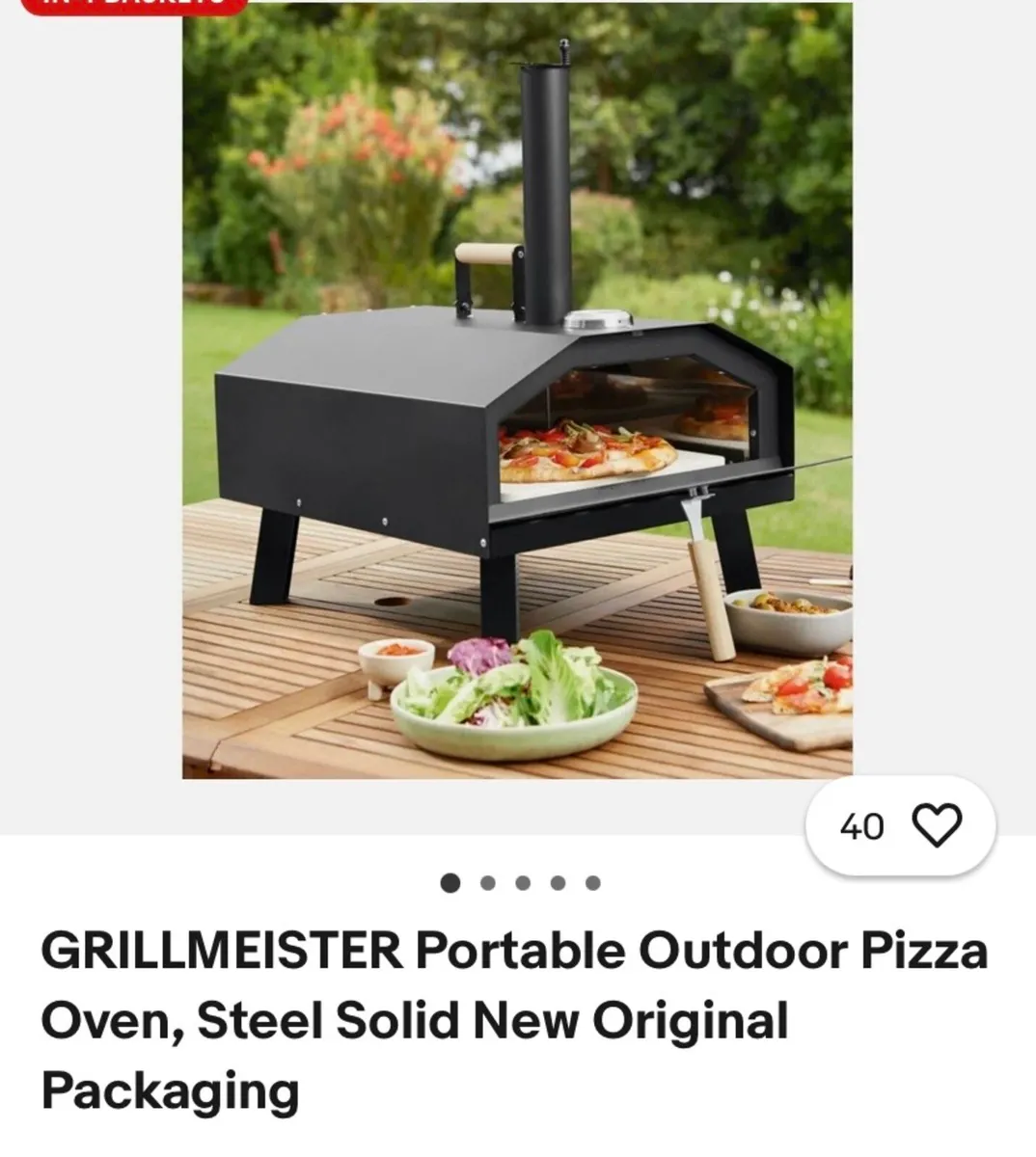 Portable Outdoor Pizza Oven - Image 1