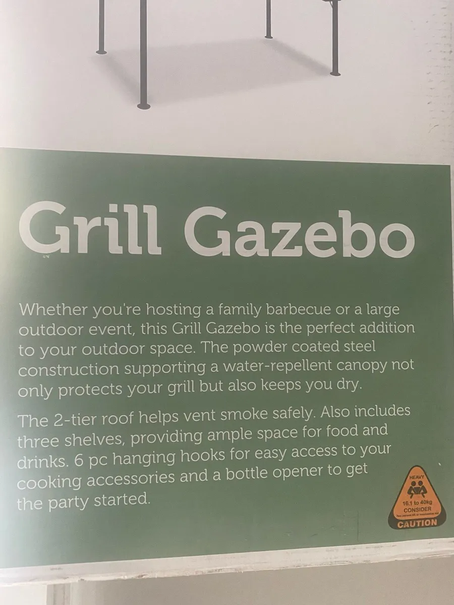 Band new Grill Gazebo - Image 2