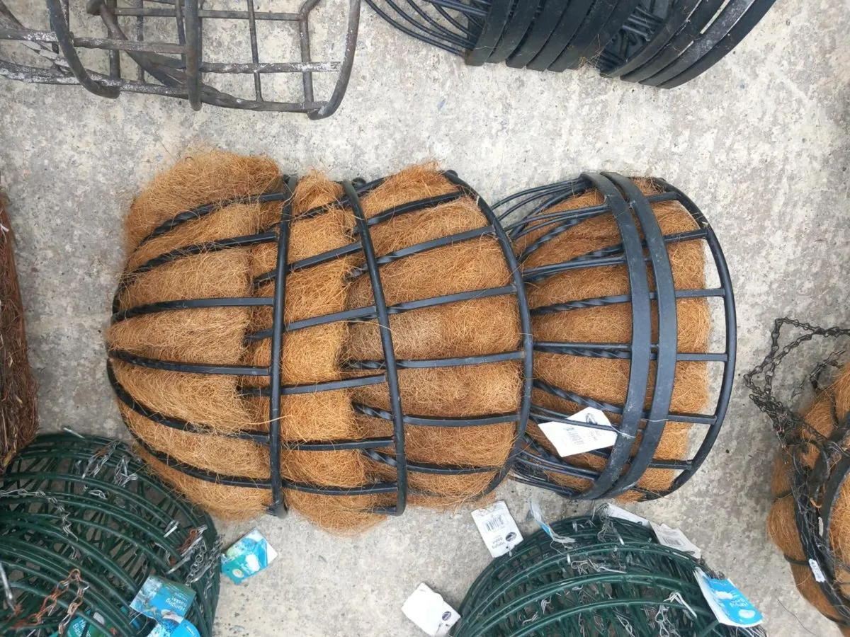 Selection of hanging baskets - Image 4
