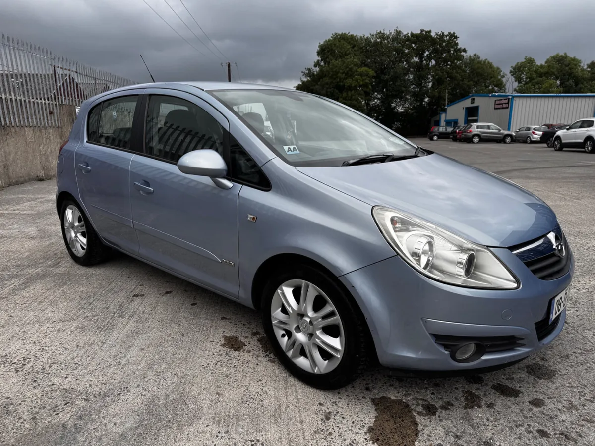 Opel Corsa 1.2i, top spec, tiny milage, new NCT - Image 1