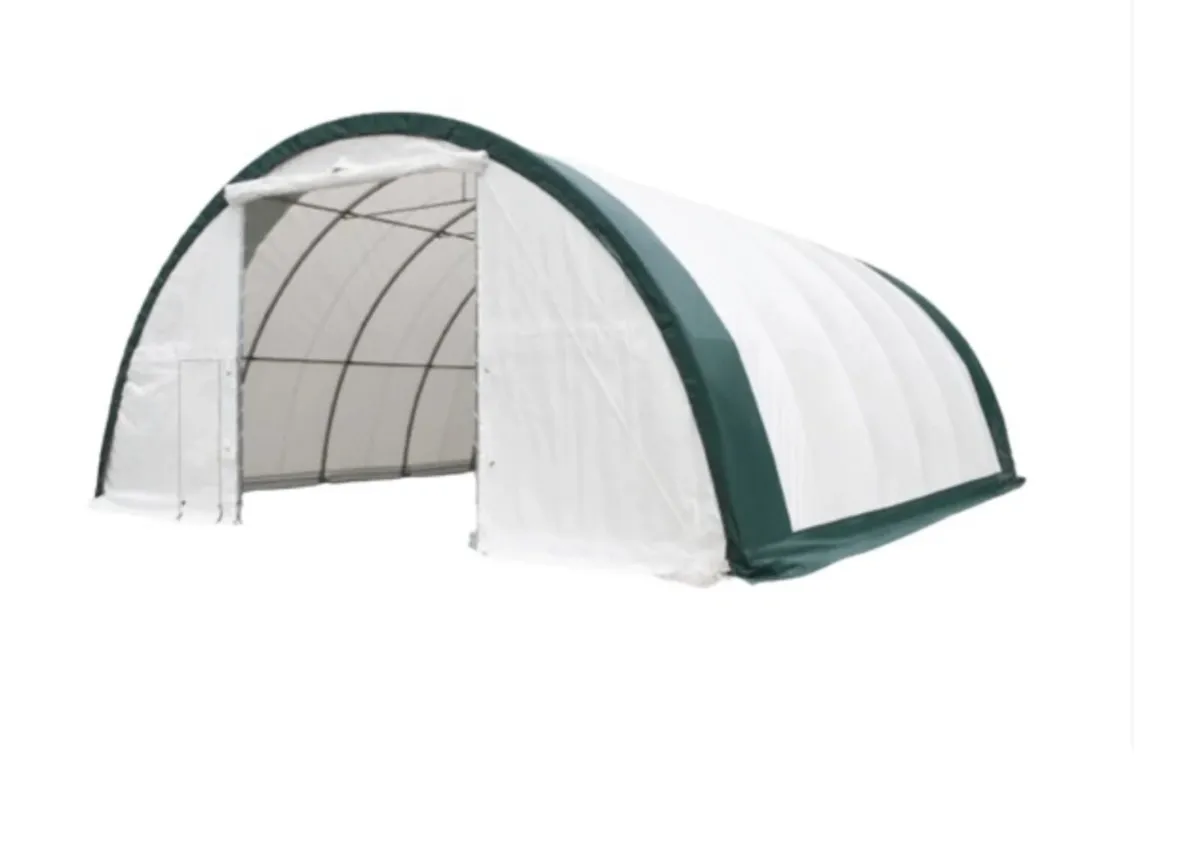 PVC Storage Shelter 30ft x 85ft x 15ft **Auction** - Image 1