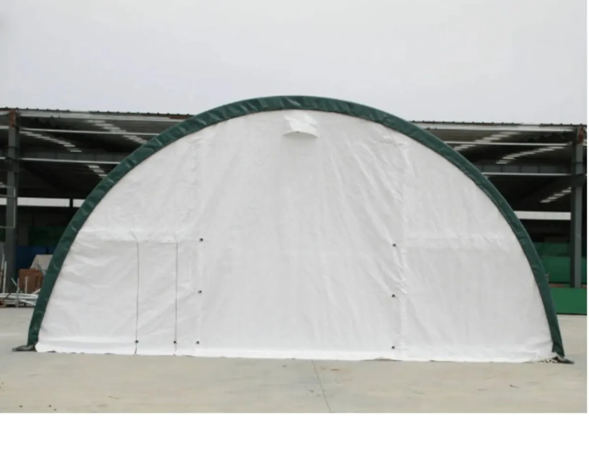 PVC Storage Shelter 30ft x 85ft x 15ft **Auction** - Image 4