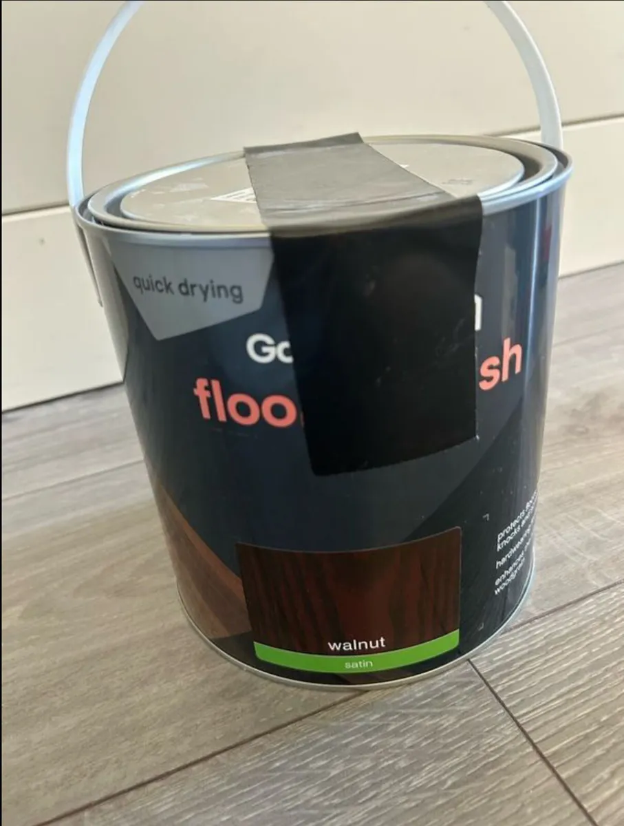 GoodHome Walnut Satin Floor Wood varnish, 2.5L - Image 4