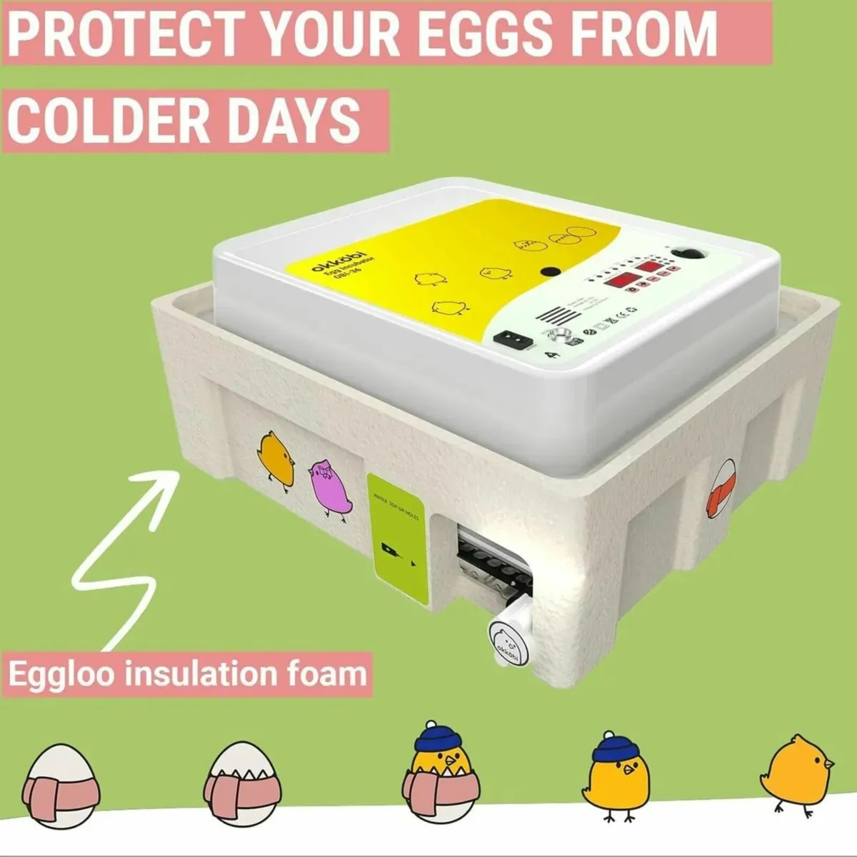 36 Egg Automatic Incubator with Temp Control - Image 3