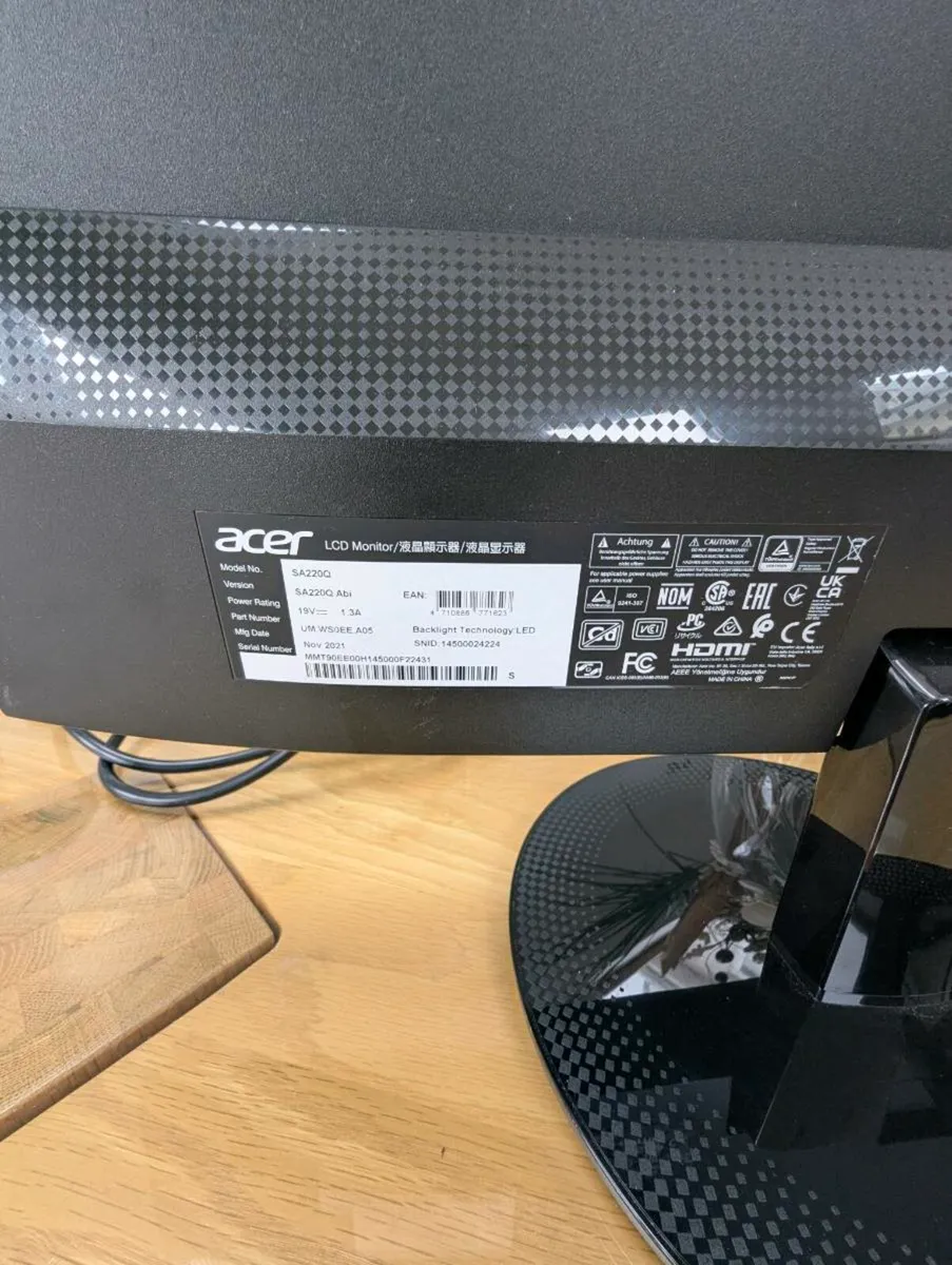 Acer Monitor - Image 3