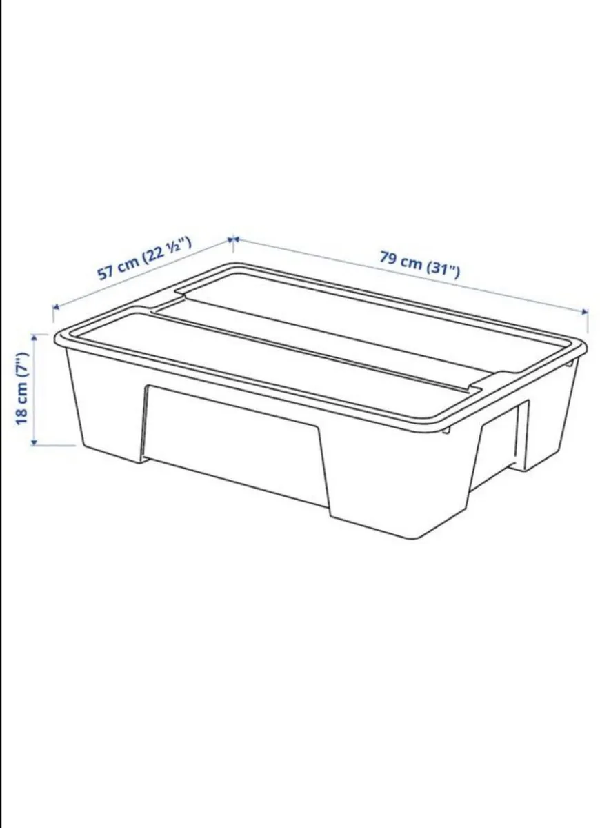 Ikea box with lid - Image 1
