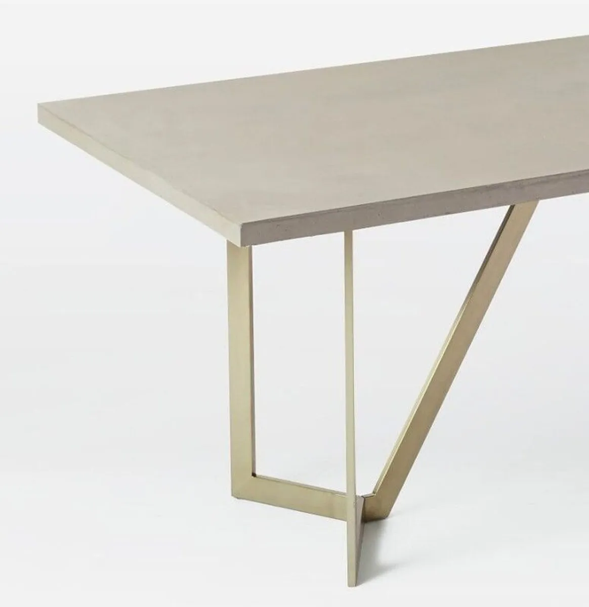 West Elm Concrete Dining Table - Image 3